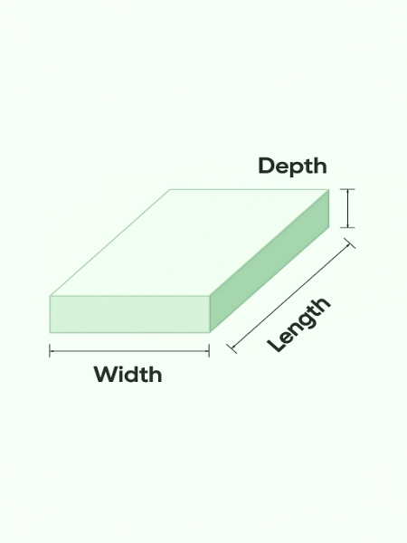 Schéma de dalle pour calculateur béton