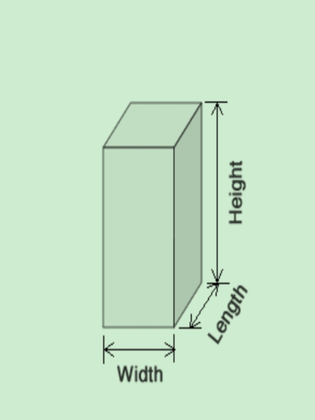 Schéma de poteau carré pour calculateur béton